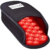 TUOB 660nm LED Red Light Therapy and 880nm Near Infrared Light Therapy Devices Slipper for Foot Nerve/Physical Pain Relief (One Pad)