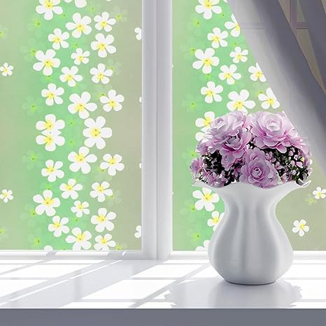 Y Step Self Adhesive Privacy Sliding Door Window Film Waterproof