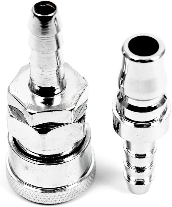 4Pcs 8mm Gas Lpg Hose Copper Nozzle Coupling Quick Release Connector for BBQ/Patio heater hose assemblies - Image 5