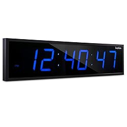 Ivation Huge Large Big Oversized Digital LED Clock
