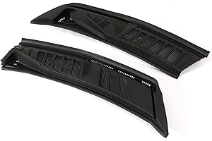 MXLTYMX Windshield Wiper Cowl Cover Panel Compatible with 2015-2020 Ford F-150 F150 Windshield Wiper Cowl Grille Insert Panel Left and RightReplace FL3Z-15022A69-C