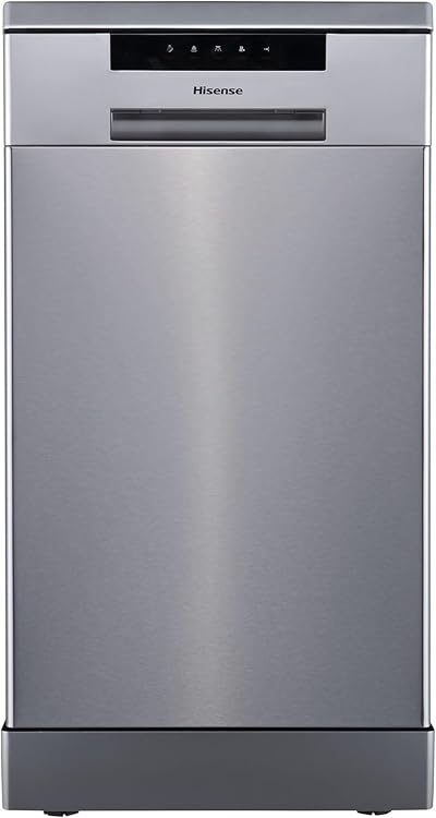 Hisense HS523E15XUK Slimline Dishwasher 10 Place Free Standing Stainless Steel