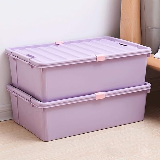 purple toy boxes