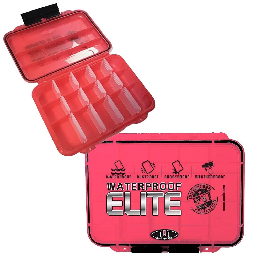 Molix Elite Waterproof 02 Waterproof Box, Red, 1