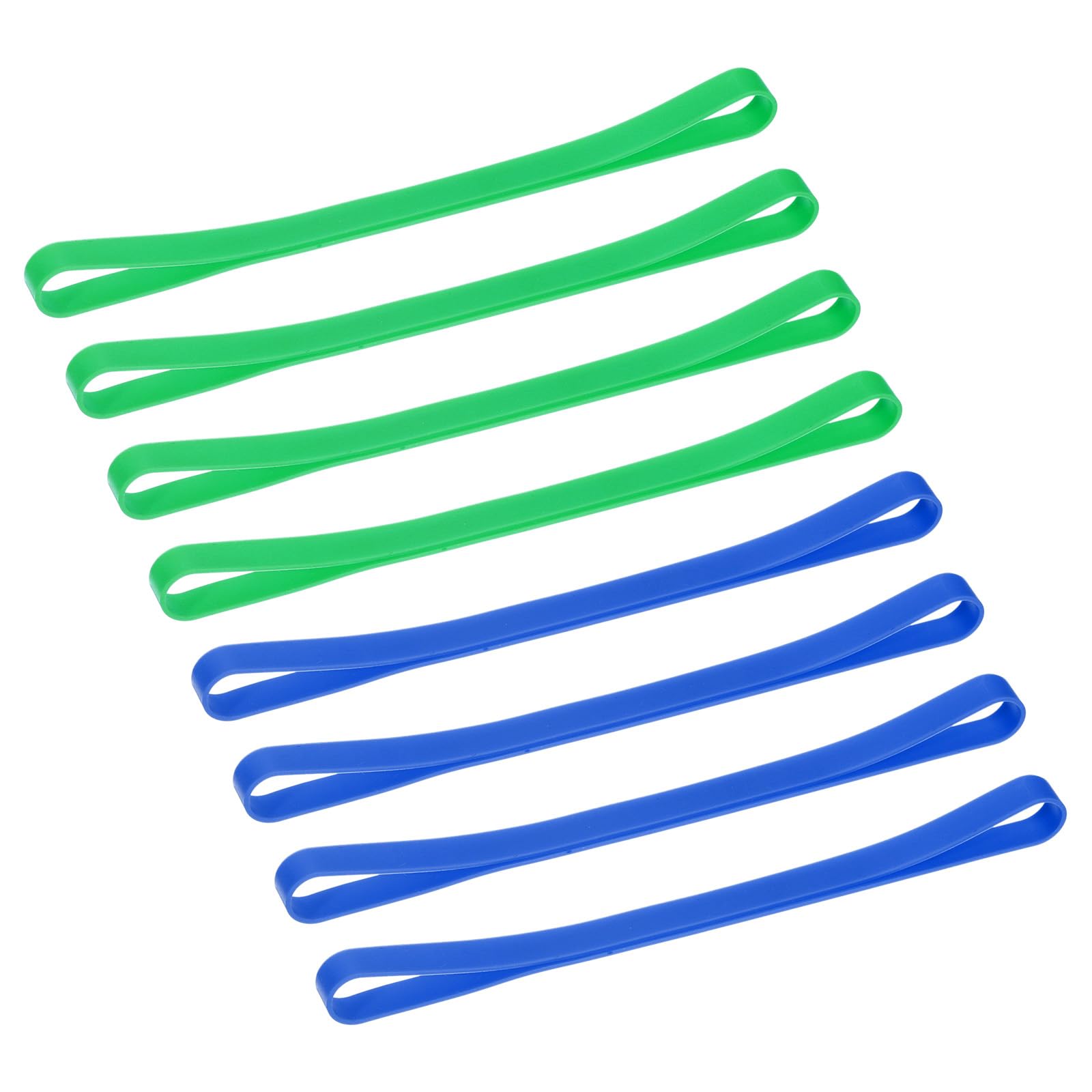 Uxcell 8 Pack Towel Bands, 5 inch Elastic Towel Straps for for Storage Towels Books Blanket Clothing, 2 Color