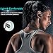 Bluetooth Earbuds, Waterproof Wireless Running Headphones In-Ear Buds Earphones with Mic + Carrying Case, 12 Hours Play Time for Sport Workout, Noise Cancelling/Sweatproof - BlueFit M2