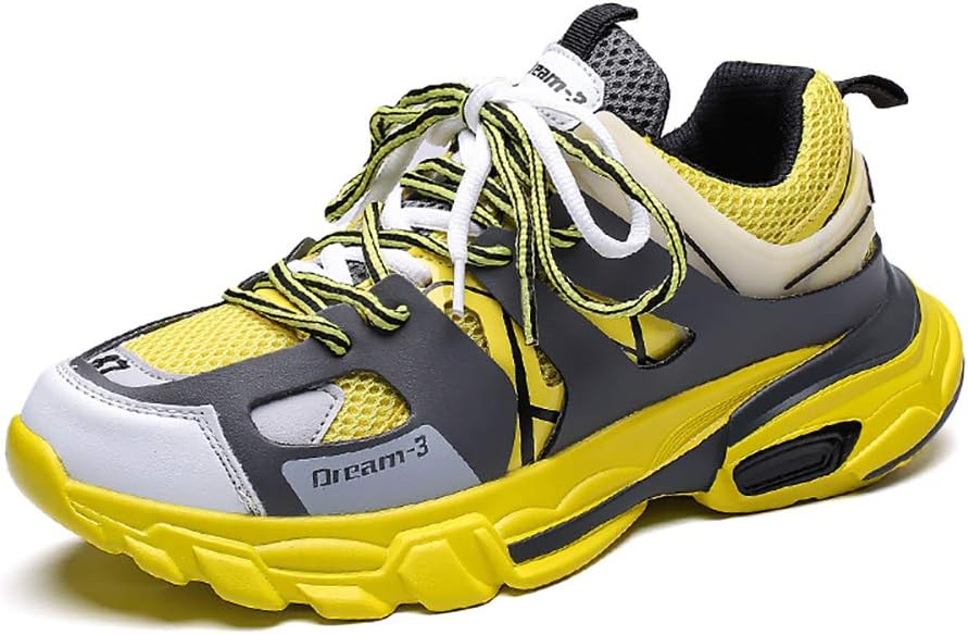 Mens Fashion Sneakers Running Shoes Lightweight Casual Walking Shoe