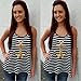 Sunward Women Summer Vest Top Sleeveless Blouse Casual Tank Tops (XLarge, Black)