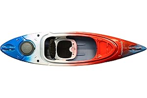 PERCEPTION KAYAKS Perception Flash 9.5 | Sit Inside Kayak | Rod Holders and Rear Storage | 9' 6"