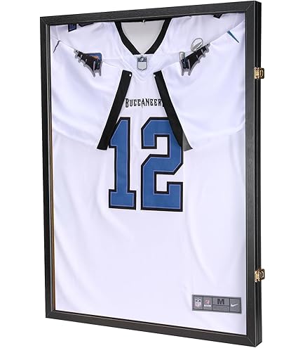 Soccer Jersey Shadow Box Display Case Picture Frames For Football