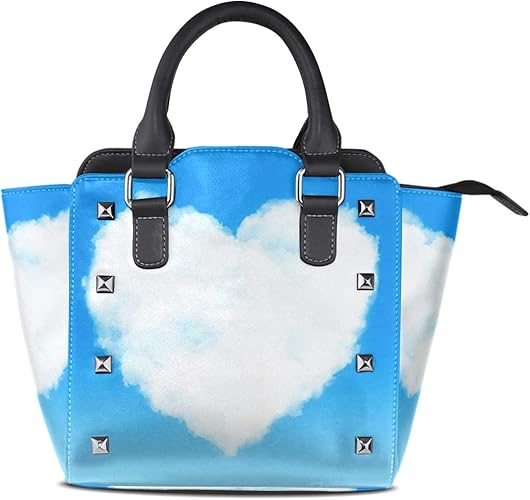 Amazon ハンドバッグ レディース ブランド Pu革 レザー おしゃれ 3way バレンタイン ホワイトデー バレンタインデー ギフト 水色 ショルダーバッグ 斜めがけ カジュアル エレガント かわいい 流行 主婦 手提げバッグ トートバッグ