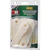 Grass Gator 4610 Heavy Duty Nylon Blades (9-Pack) | Replacement for 4600 Head | Rugged, Easy-Install Trimmer Blade Accessory for Thick Weeds &amp; Light Brush | White