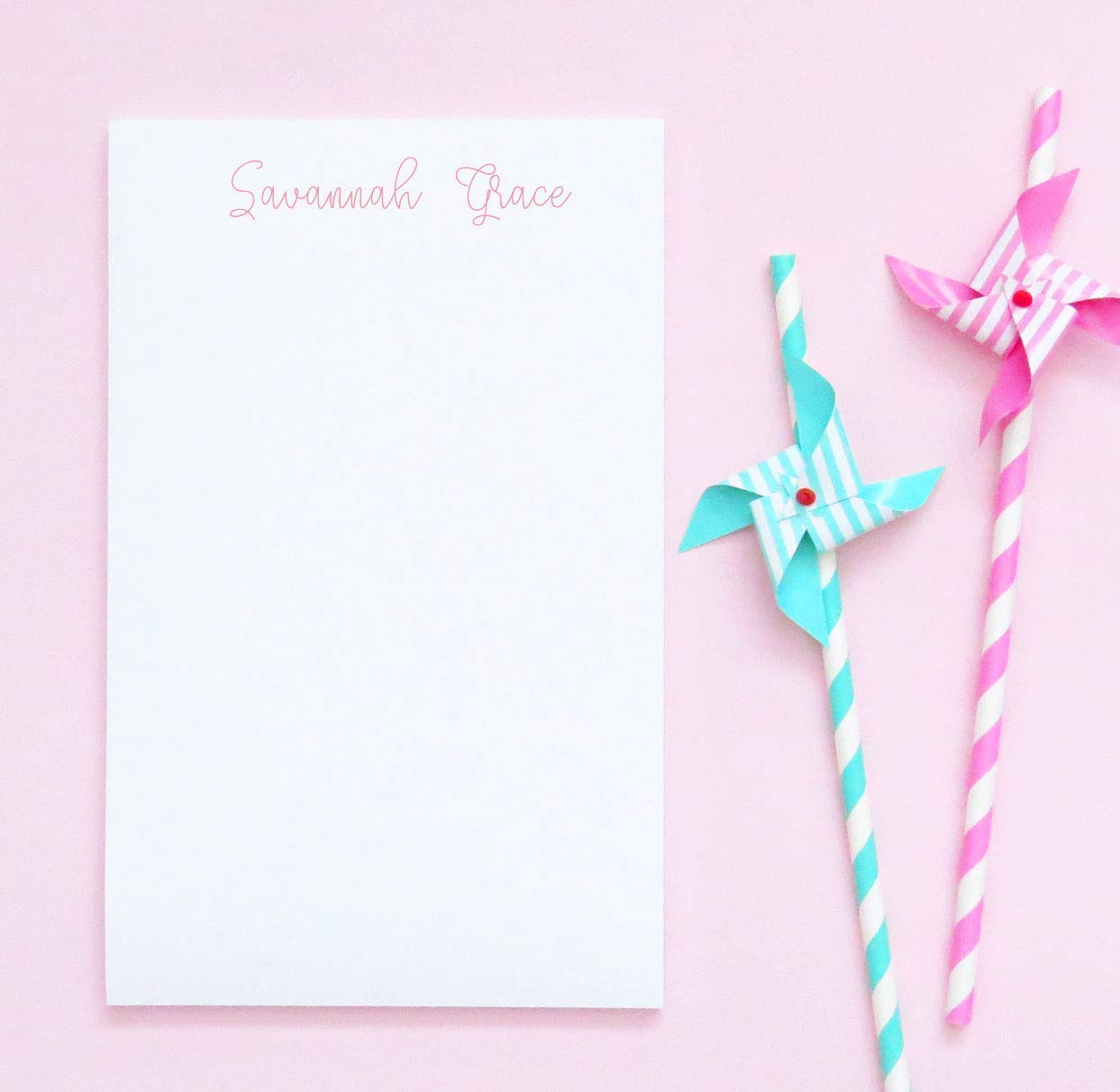 Personalized Notepad Set for girls, Notepads for girls