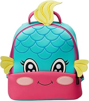 Fieans Sac A Dos Pour Enfant Maternelle Animaux 3d Sac D Ecole Neoprene Leger Cartable Pour Tout Petits Filles Garcon Cartoon Sirene Amazon Fr Bagages