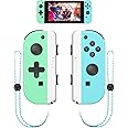 Wireless Controllers Compatible for Switch/OLED/Lite, Switch Controller Support Wake-up Function and 6-Axis Gyro with Grip an