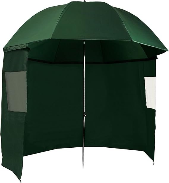 CampFeuer Fishing Umbrella 300 cm Fisherman's Umbrella with Wind