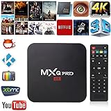 MXQ Pro 4K 3D 64Bit Quad Android 7.1 Core Smart TV Box 1080P WIFI 1+8G