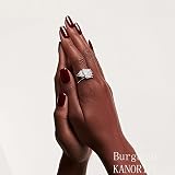 Kanorine Burgundy Red Gel Nail Polish 10ml UV/LED Soak-Off Color Coat view 2