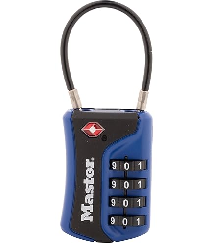 Lucchetto TSA Per Valigie GRIFEMA - Combinazione 3 Cifre Con Cavo Acciaio - Foto 12