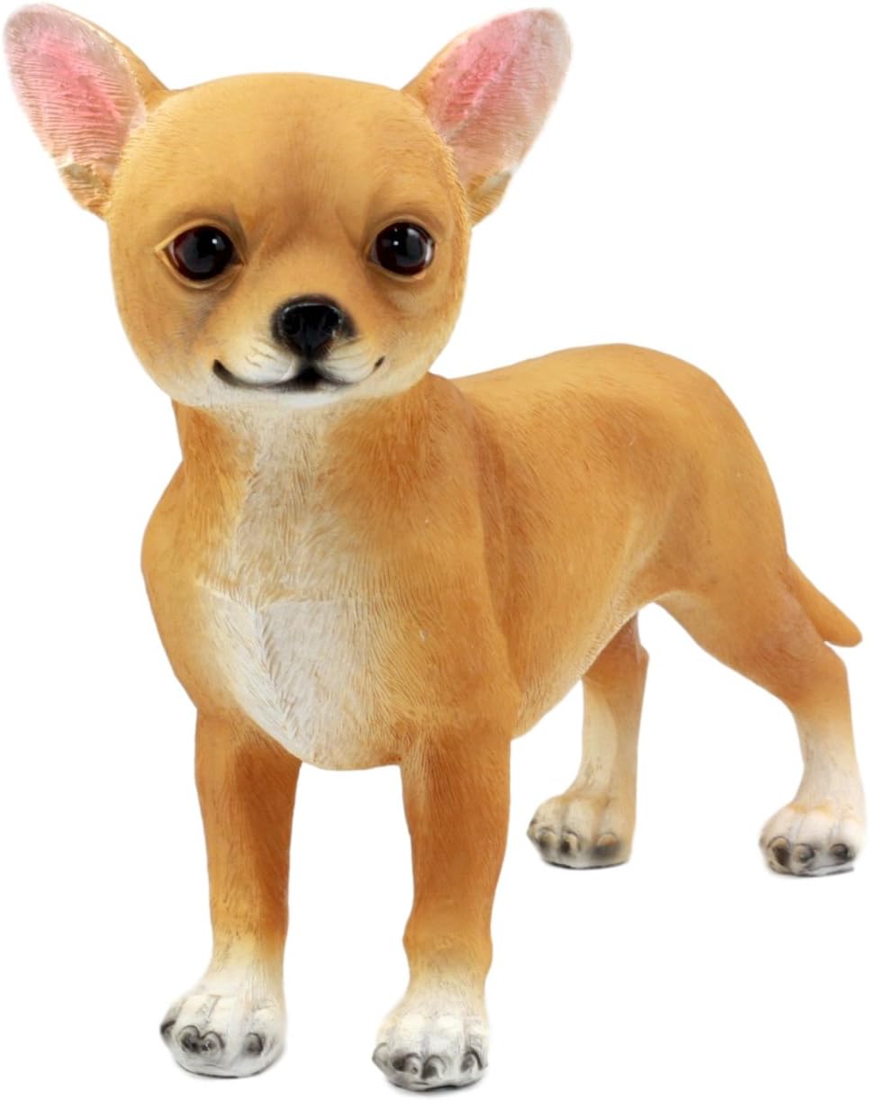 Ebros Adorable Chiquito Chihuahua Dog Statue 7 75 L Lifelike