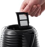 Russell Hobbs Inspire Electric Cordless Kettle 1.7L 3KW Black Textured view 5