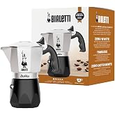 Bialetti Bricca NEW 4 Cup Open Fire Type (Coffee Maker, Espresso Makinetta)