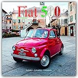 Fiat 500 Calendar - Calendars 2017 - 2018 Wall Calendars - Car Calendars - Fiat 500 Monthly Wall Cal by