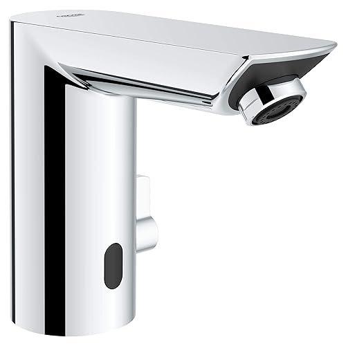GROHE 36467000 BAU Cosmopolitan E Touchless Electronic Faucet with ...