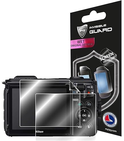 Nikon Câmera digital subaquática impermeável W300 com LCD TFT, 7,6