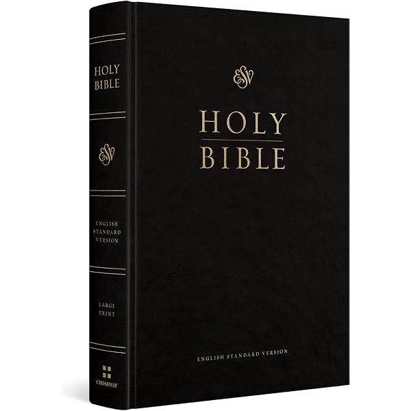 ESV Church Bible, Red Letter (Hardcover, Black): Holy Bible