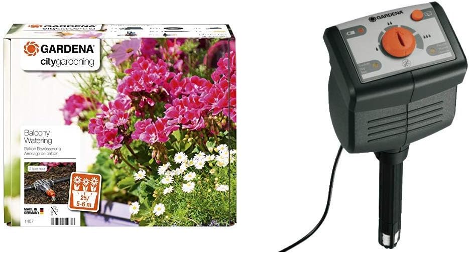 Gardena City Gardening Balkon Bewässerung BlumenkastenbewässerungsSet