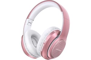 ZAPIG Bluetooth Headphones Over Ear, Hi-Fi Deep Bass Wireless and Wired Headsets, 72 Hours Playtime, Soft Memory Protein Earm