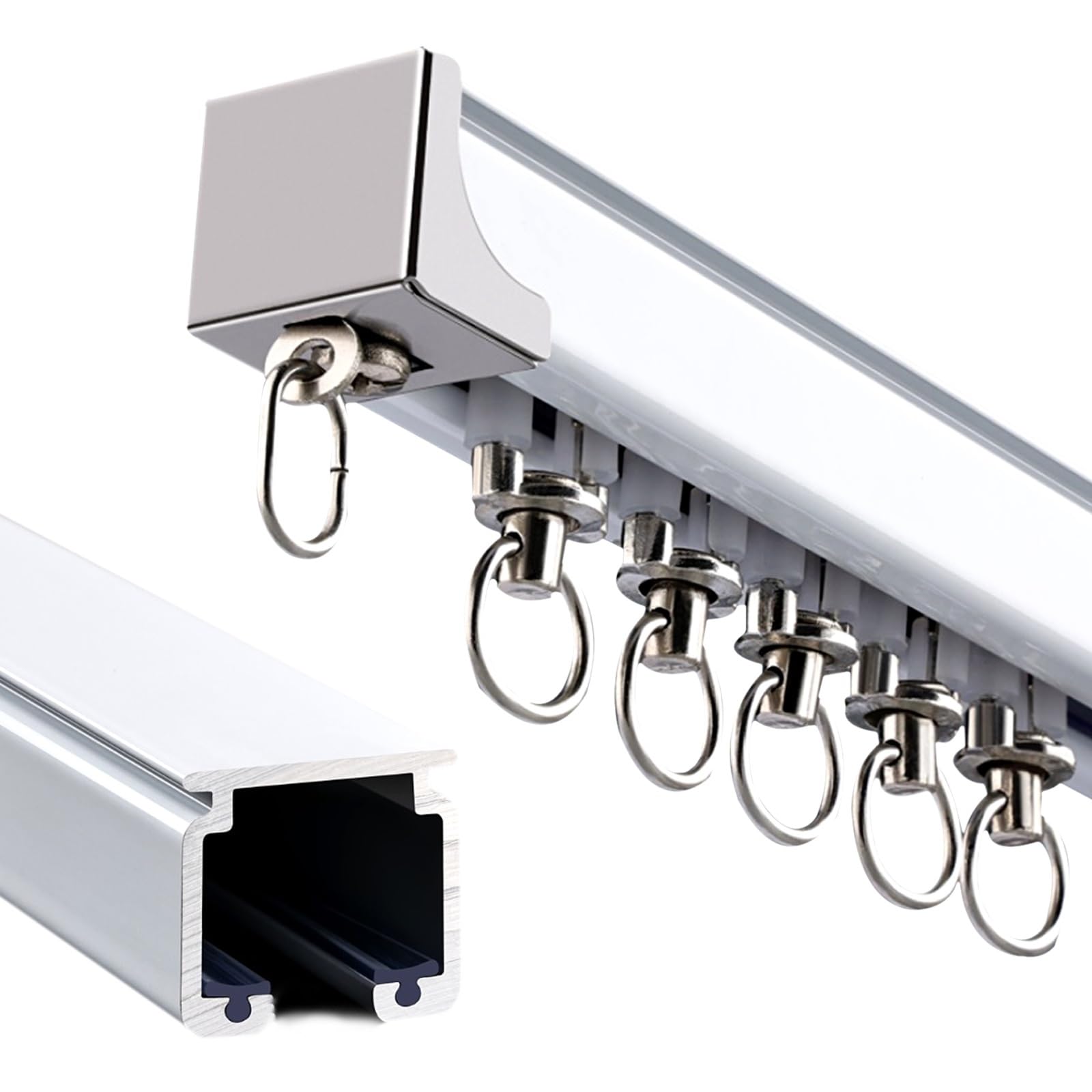 Mua Ceiling Curtain Tracks Aluminium Curtain Rod Curtain Rail 170/250