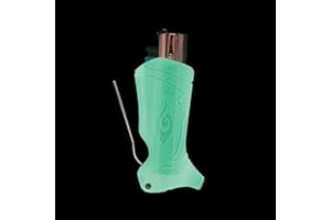 Toker Poker - Clipper Lighter Sleeve Glow in The Dark - All Inclusive Tool for Camping and Other (Glow Clear)