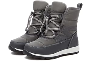 Weestep Grils Boys Winter Cold Weather Water Resistance Snow Boot(Toddler/Little Kid)