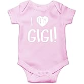 I Love My Gigi - Funny Baby Essentials Bodysuit - Baby Girl Romper Cute Newborn Boy Clothes