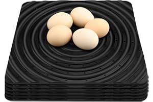 DenForste 6 Pack Washable Nesting Pads Chicken Nesting Boxes Chicken Bedding for Chicken Coop, 13 x 12 inch