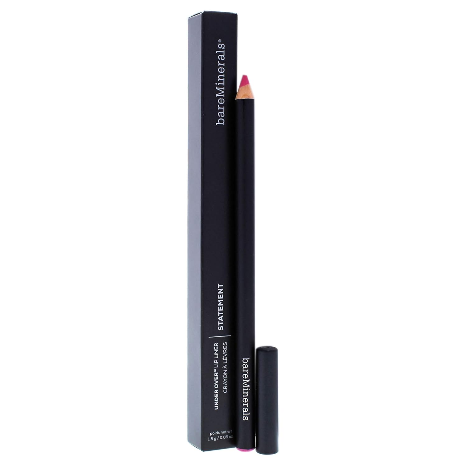 bareMinerals Statement Under Over Lip Liner Kiss-a-Thon for Women, 0.05 Ounce