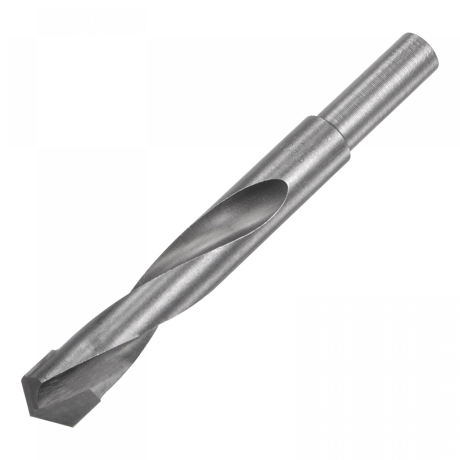 TA-VIGOR 17.5mm Reduced Shank Twist Drill Bits with 1/2 Inch Shank, Carbide Drilling Bits for Stainless Steel Alloy Metal Plastic Wood — image 1