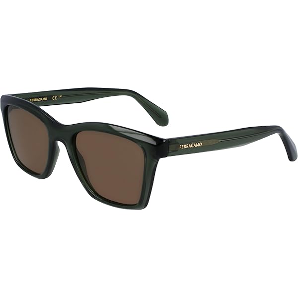 Amazon.com: Sunglasses FERRAGAMO SF 998 S 427 Matte Blue