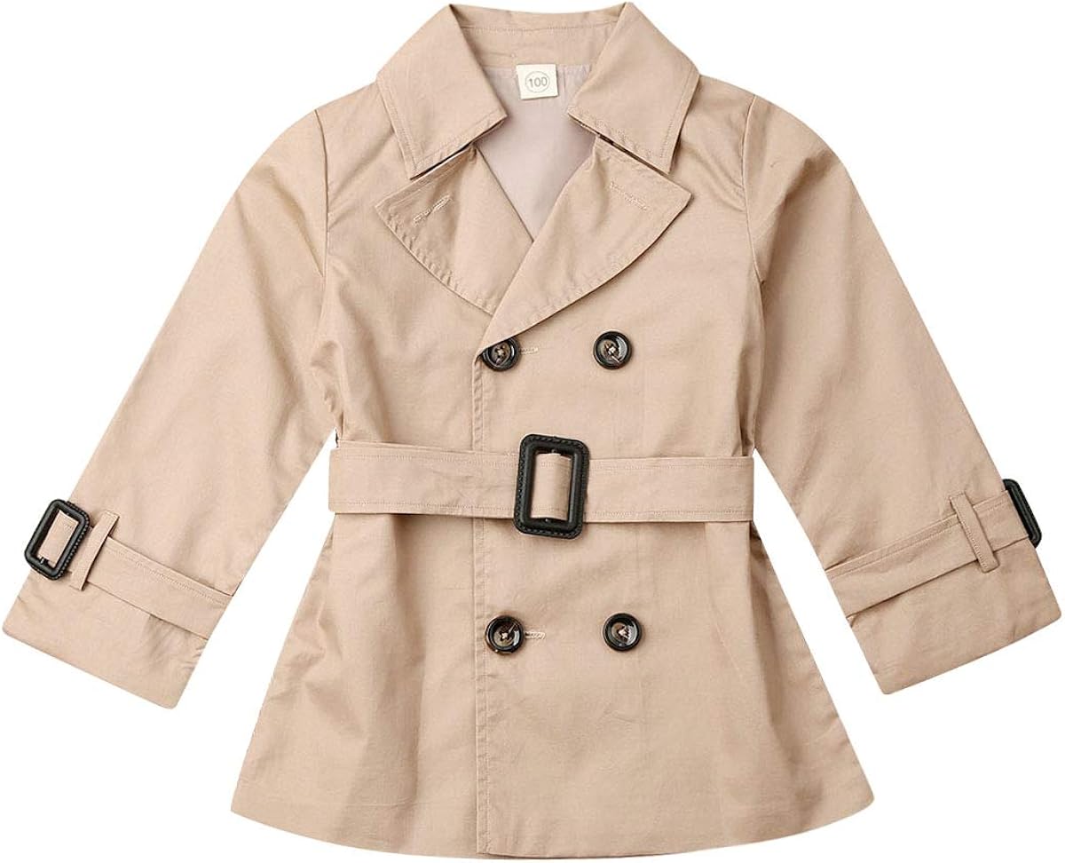 baby girl trench coat