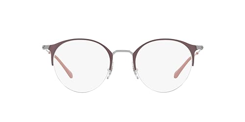 Ray-Ban RX3578V Round Prescription Eyeglass Frames, Turtledove on