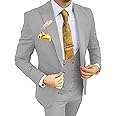 Wangyue 3 Piece Men's Suits Slim Fit Suits for Men Double Breasted Suit Men Wedding Prom Suits