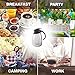 Thermal Insulated Coffee Carafe Pitcher 51 Oz - Vacuum Double Walled Stainless Steel Thermos Butler – Hot Chocolate Coffee Water Tea Beverage Server With Brush by Coffmax
