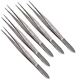 Set of 5 Dissecting Dissection Science Lab Tweezers