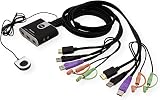 ATEN CS692 2-Port USB HDMI KVM Switch with Remote Port Selector 1080p view 2