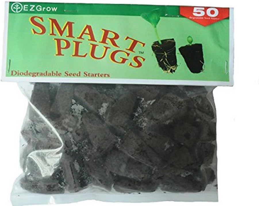 Beck Rapid Rooter Replacement Peat Plugs,Starter Plugs, Starter Cube,Seed Plugs, Hydroponics Seed Starter( 50 count)