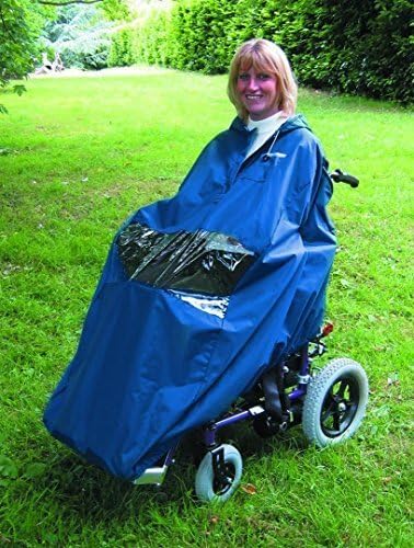 Sheerlines Plymouth Powermac Adult Waterproof Cover for Powerchair User - Burgundy by Sheerlines