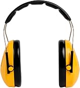 3M PELTOR Optime I Earmuffs 27 dB Yellow Headband H510A-401-GU view 2