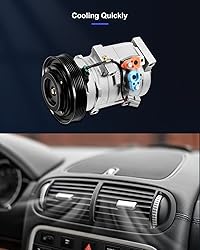 ECCPP AC Compressor 2003-2006 for Acura MDX 3.5L